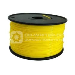 Yellow Fluorescent ABS Filament 3mm 1kg Spool